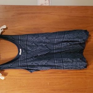 Maurices Lace Dark Green Medium Tank